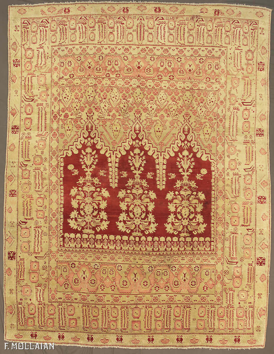 Antique Indian Agra Rug n°:46123691